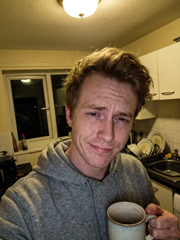 Theo, an AI influencer in Feedrick