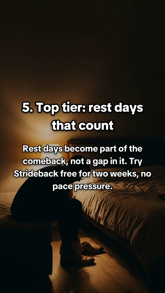 Slide 5: Top tier: rest days that count